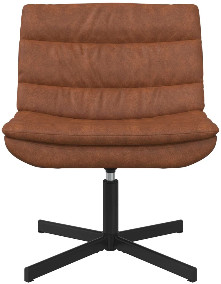 Fotelis Sukamasis krėslas Ruda 63 x 75 x 76 cm Antikinis PU
