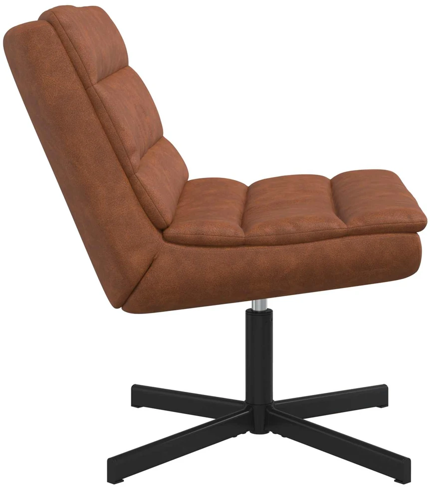 Fotelis Sukamasis krėslas Ruda 63 x 75 x 76 cm Antikinis PU