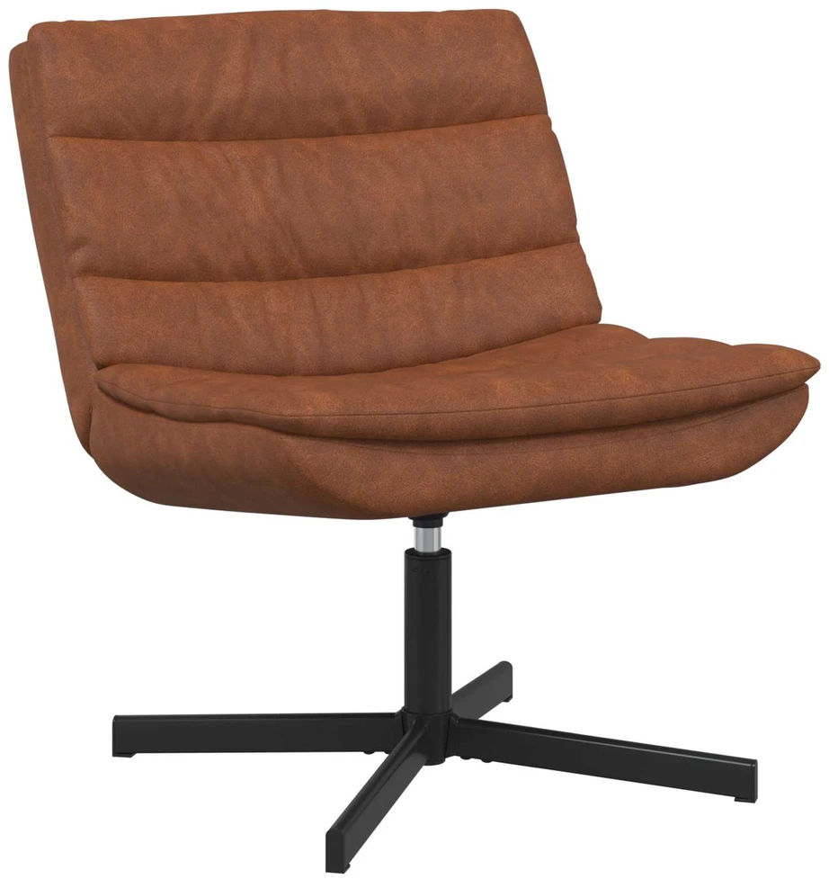 Fotelis Sukamasis krėslas Ruda 63 x 75 x 76 cm Antikinis PU