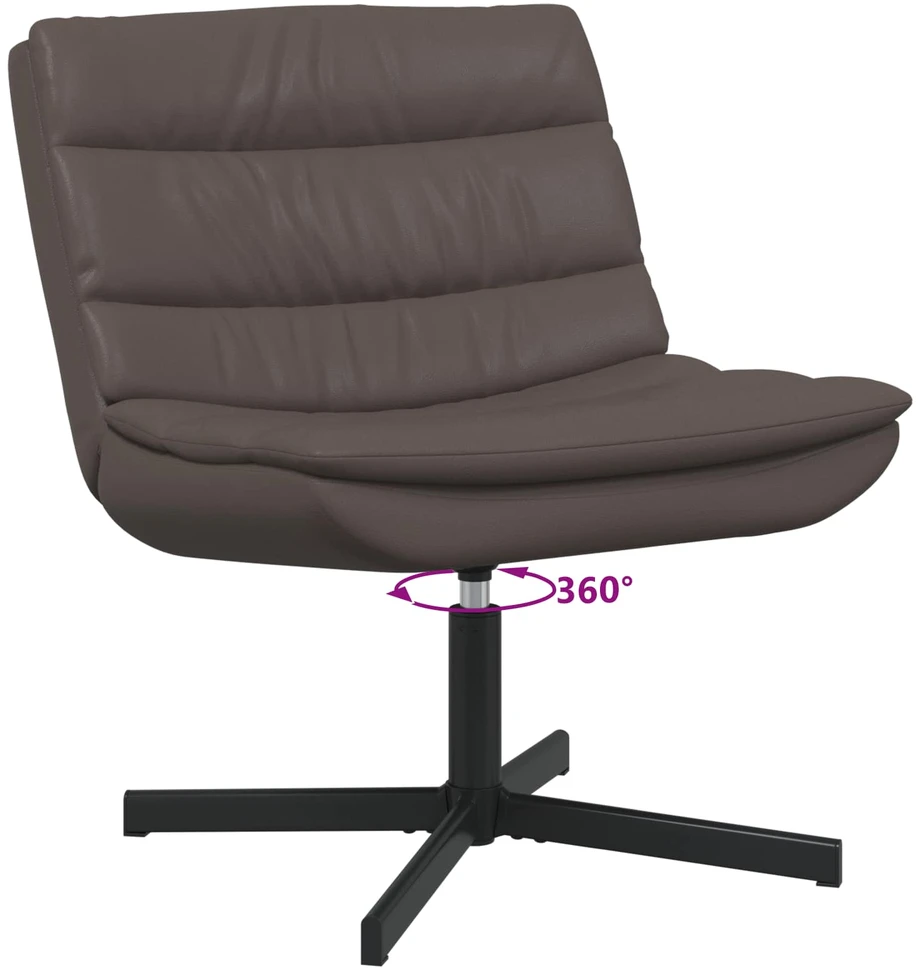 Fotelis Sukamasis krėslas Ruda 63 x 75 x 76 cm Blizgantis PU