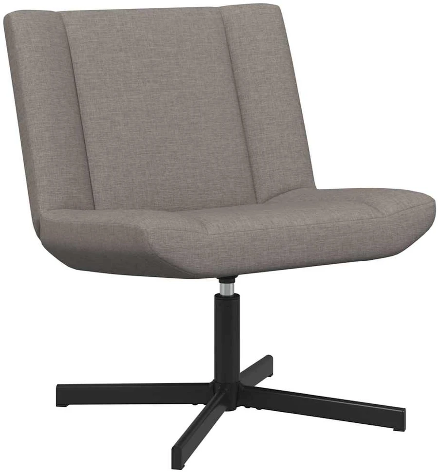 Fotelis Sukamasis krėslas Taupe 63 x 75 x 76 cm audinys