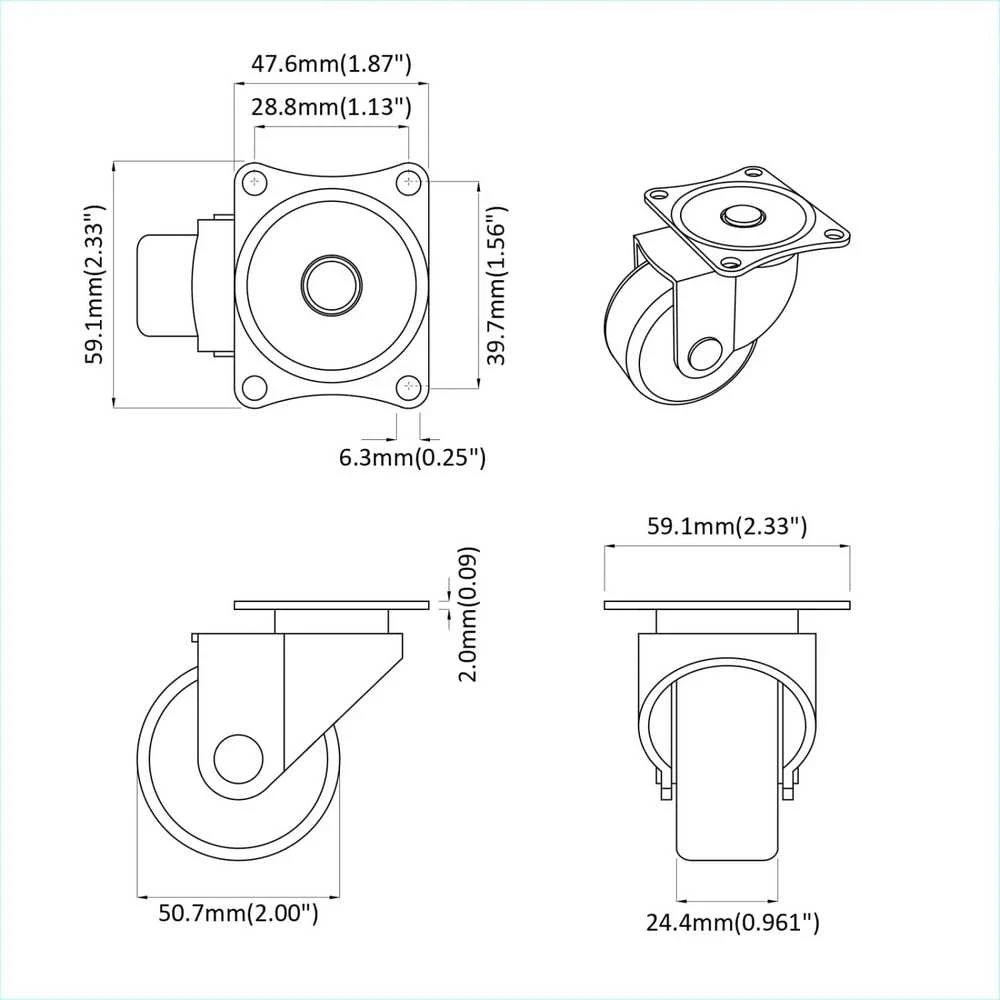 Sukamasis ratukas 12 vnt. Sidabro 60 x 60 x 50 mm