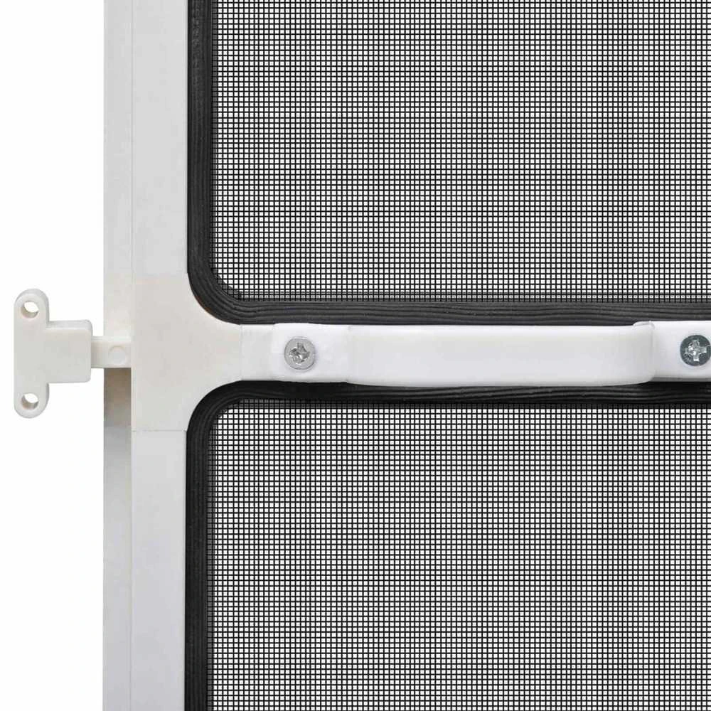 Sukamasis vabzdžių tinklas Balta ir juoda 100 x 215 cm