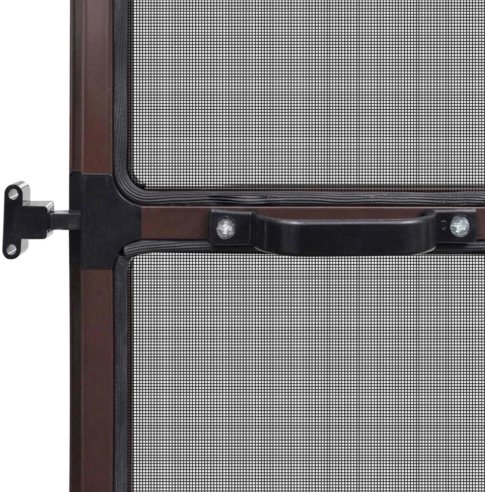 Sukamasis vabzdžių tinklas Ruda ir juoda 120 x 240 cm
