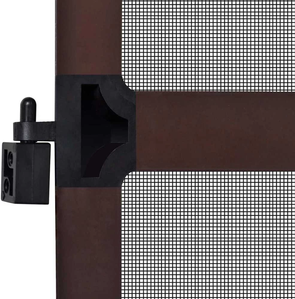 Sukamasis vabzdžių tinklas Ruda ir juoda 100 x 215 cm