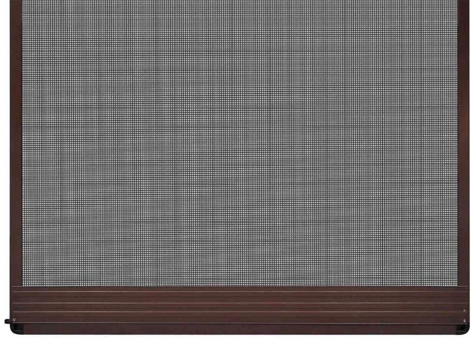 Sukamasis vabzdžių tinklas Ruda ir juoda 100 x 215 cm