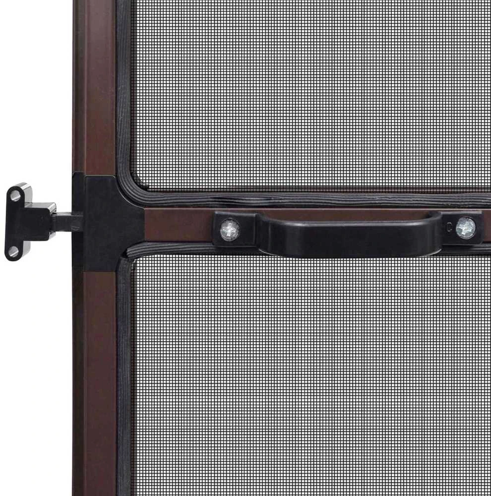 Sukamasis vabzdžių tinklas Ruda ir juoda 100 x 215 cm