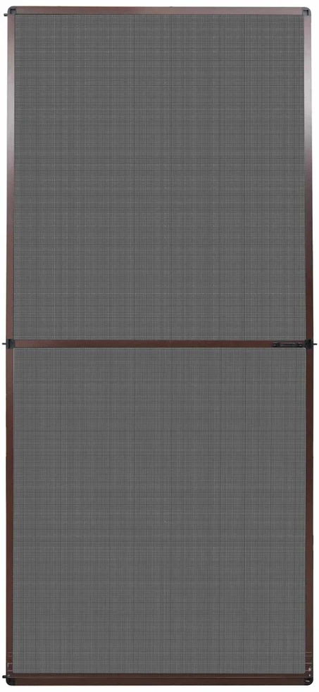 Sukamasis vabzdžių tinklas Ruda ir juoda 100 x 215 cm