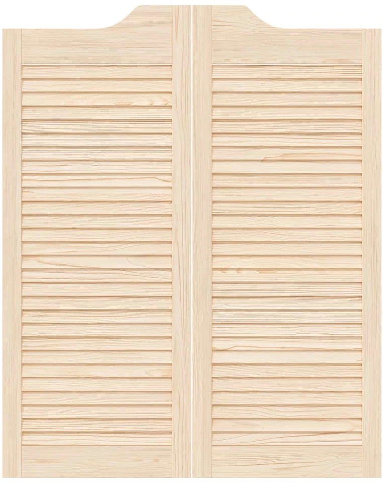 Sukamosios durys 100 x 40 cm Pušies medienos masyvas Natūrali
