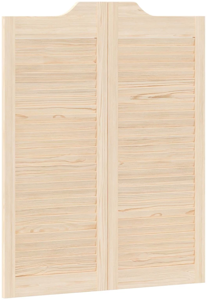 Sukamosios durys 100 x 40 cm Pušies medienos masyvas Natūrali