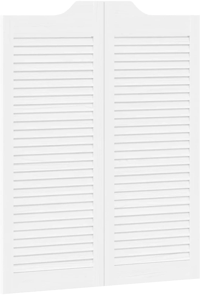 Sukamosios durys 2 vnt. 100 x 40 cm Pušies medienos masyvas