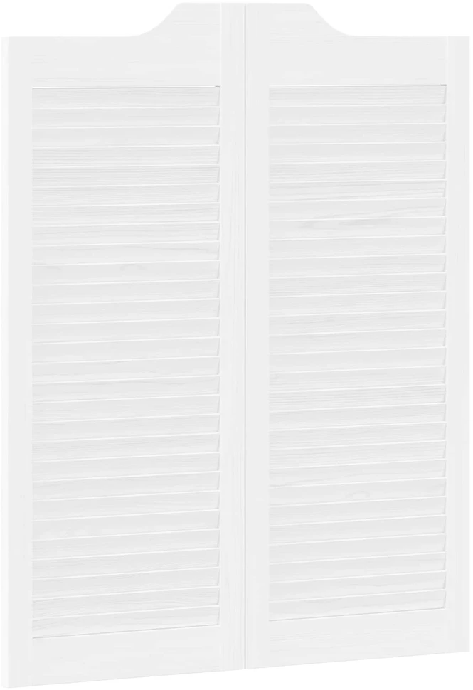 Sukamosios durys 2 vnt. 100 x 40 cm Pušies medienos masyvas