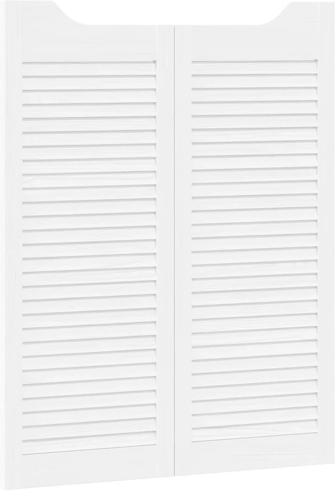 Sukamosios durys 2 vnt. 100 x 40 cm Pušies medienos masyvas