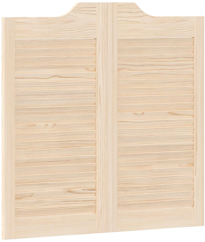 Sukamosios durys 2 vnt. 80 x 40 cm Pušies medienos masyvas