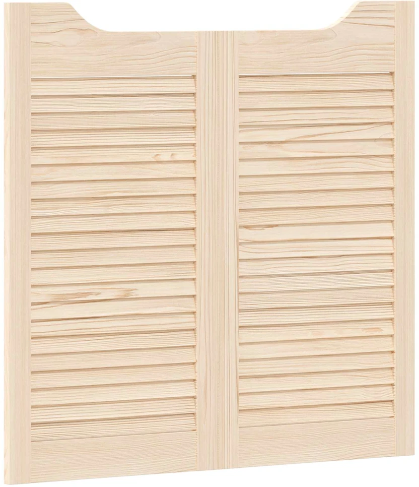 Sukamosios durys 2 vnt. 80 x 40 cm Pušies medienos masyvas
