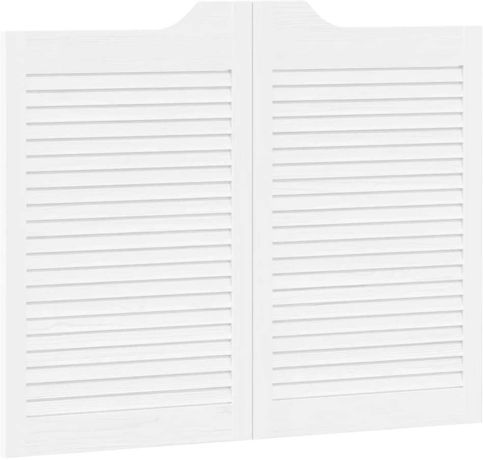 Sukamosios durys 2 vnt. 80 x 50 cm Pušies medienos masyvas
