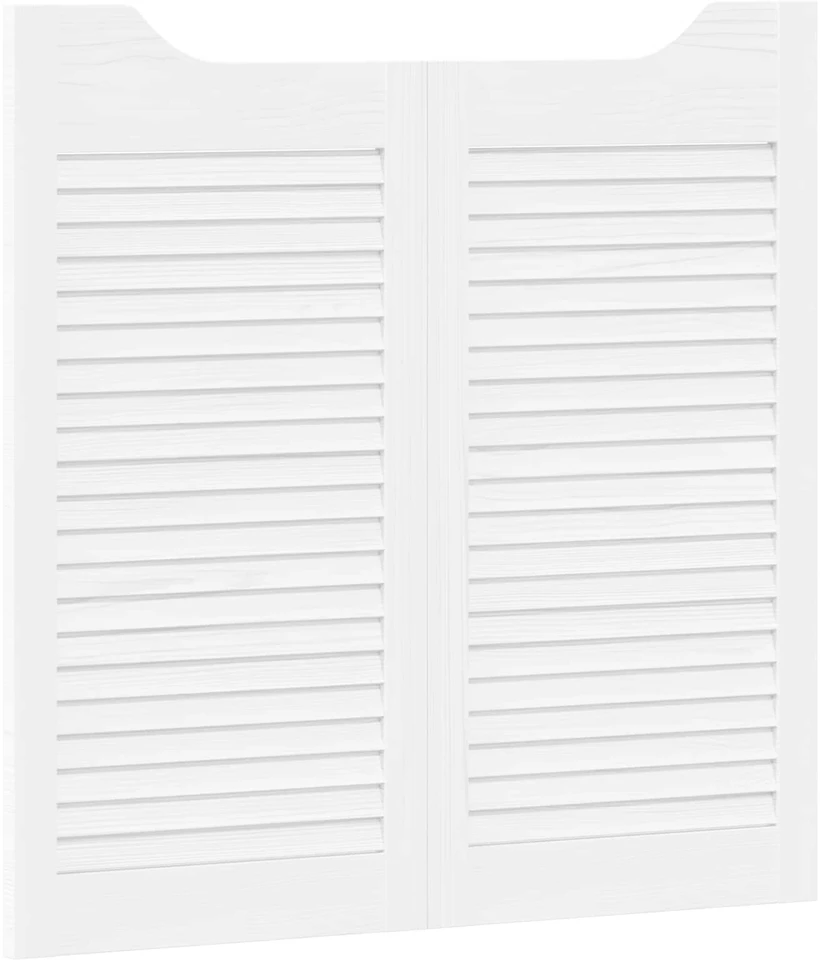 Sukamosios durys 80 x 40 cm Pušies medienos masyvas Balta