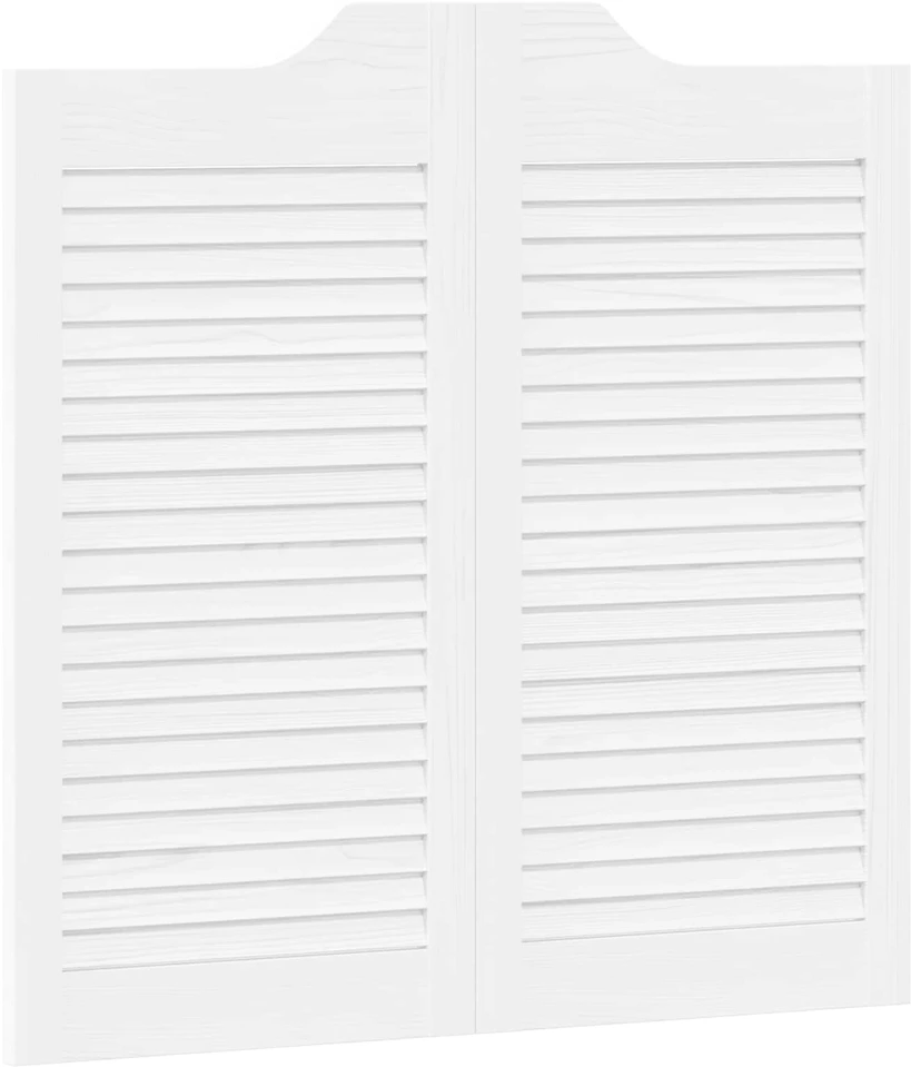 Sukamosios durys 80 x 40 cm Pušies medienos masyvas Balta
