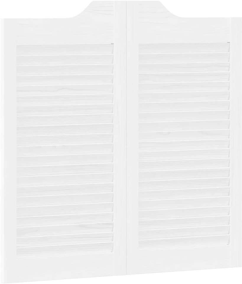 Sukamosios durys 80 x 40 cm Pušies medienos masyvas Balta
