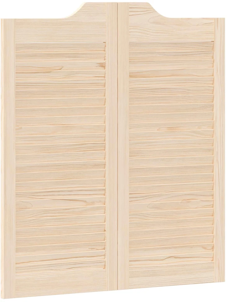 Sukamosios durys 90 x 40 cm Pušies medienos masyvas Natūrali