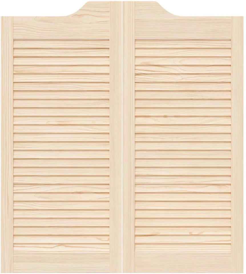 Sukamosios durys 90 x 40 cm Pušies medienos masyvas Natūrali