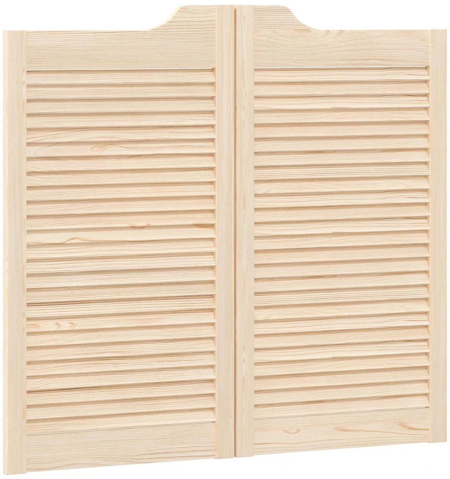 Sukamosios durys 90 x 50 cm Pušies medienos masyvas Natūrali