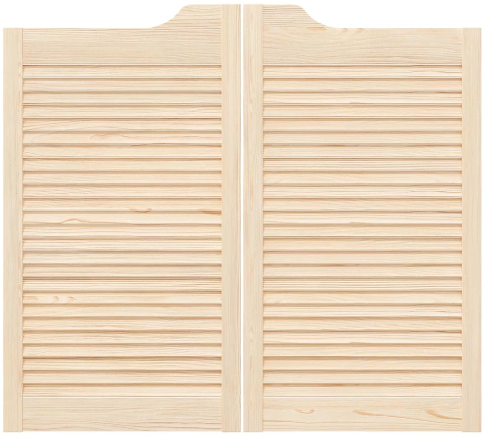 Sukamosios durys 90 x 50 cm Pušies medienos masyvas Natūrali