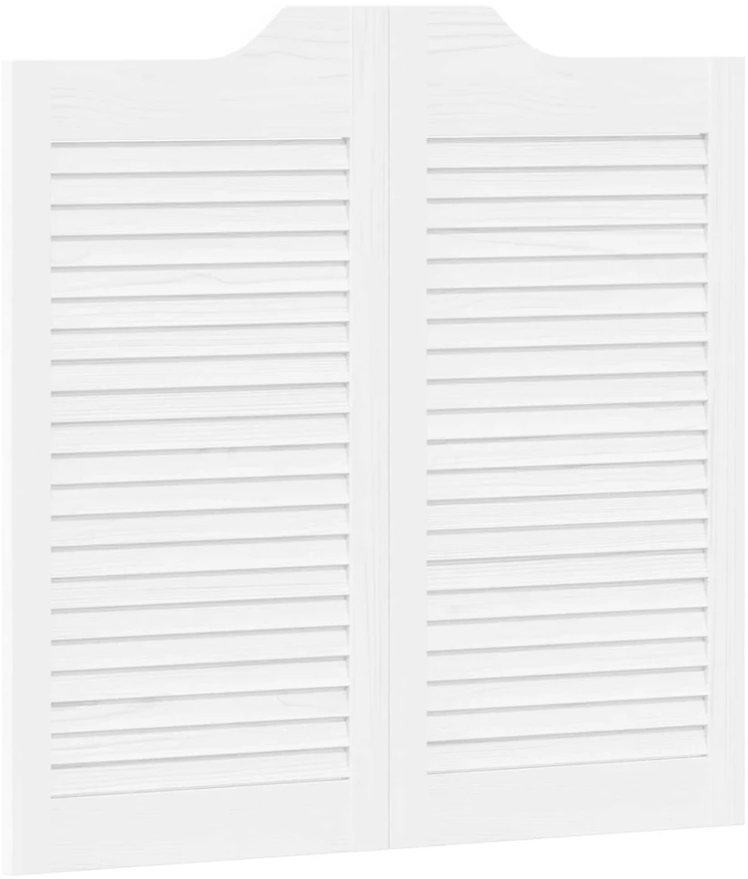 Sukamosios durys 80 x 40 cm Pušies medienos masyvas Balta