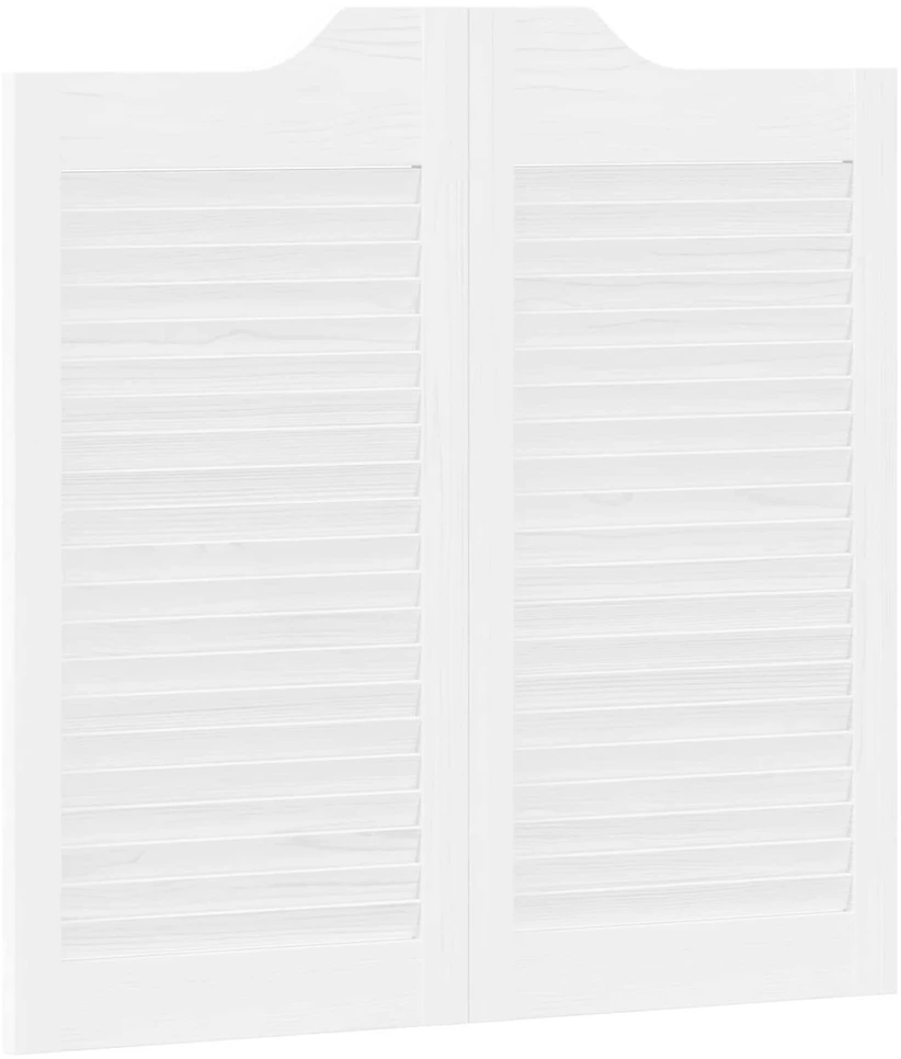 Sukamosios durys 80 x 40 cm Pušies medienos masyvas Balta