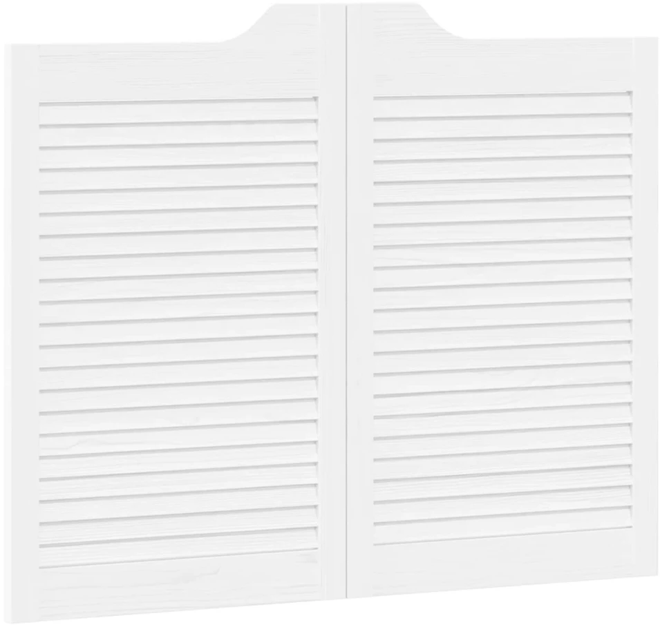 Sukamosios durys 80 x 50 cm Pušies medienos masyvas Balta