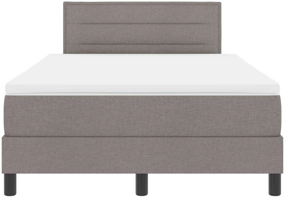 Kiemas lova su galvūgalio Taupe 120 x 200 cm audinys