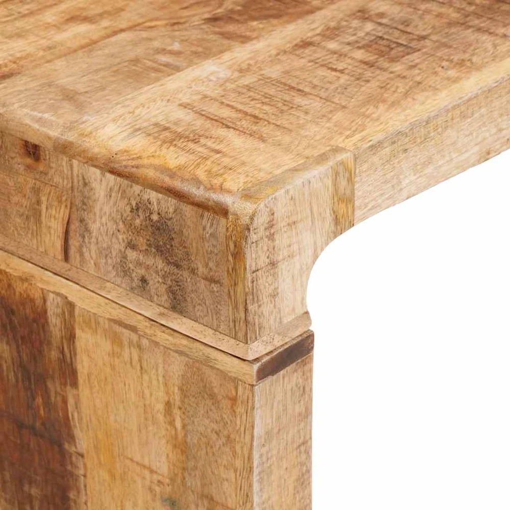 Suklijuotas stalas 3 vnt. Ruda 82 x 40 x 46 cm
