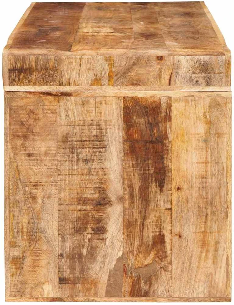 Suklijuotas stalas 3 vnt. Ruda 82 x 40 x 46 cm