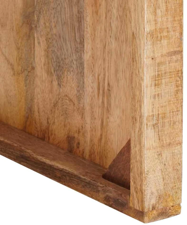 Suklijuotas stalas 3 vnt. Ruda 82 x 40 x 46 cm