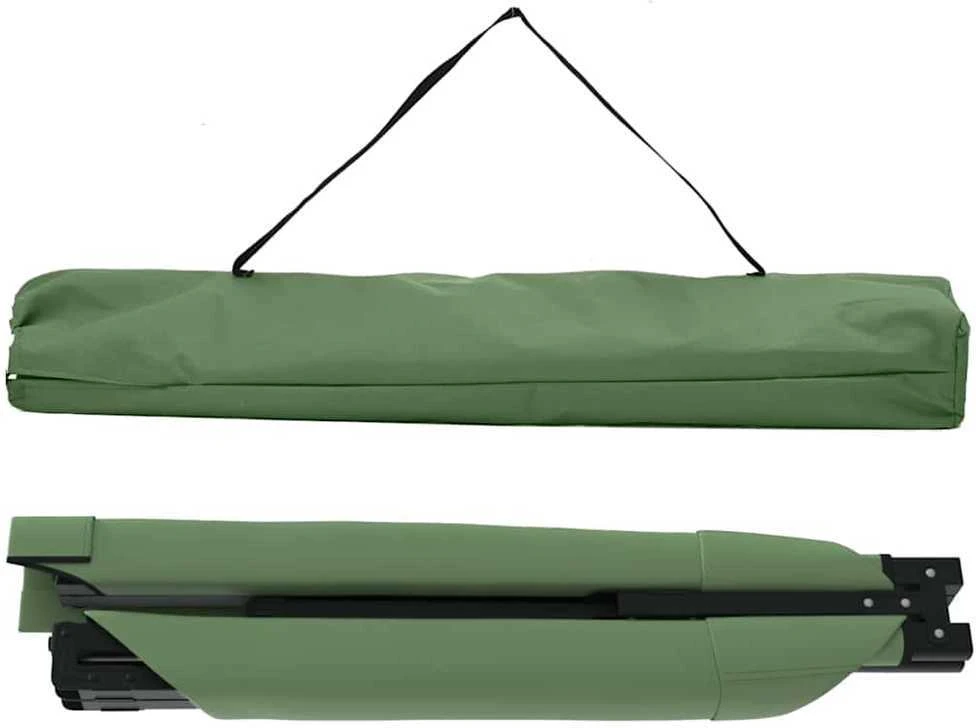 Sulankstoma Kempingo Lova Žalia 193 x 69 x 45 cm