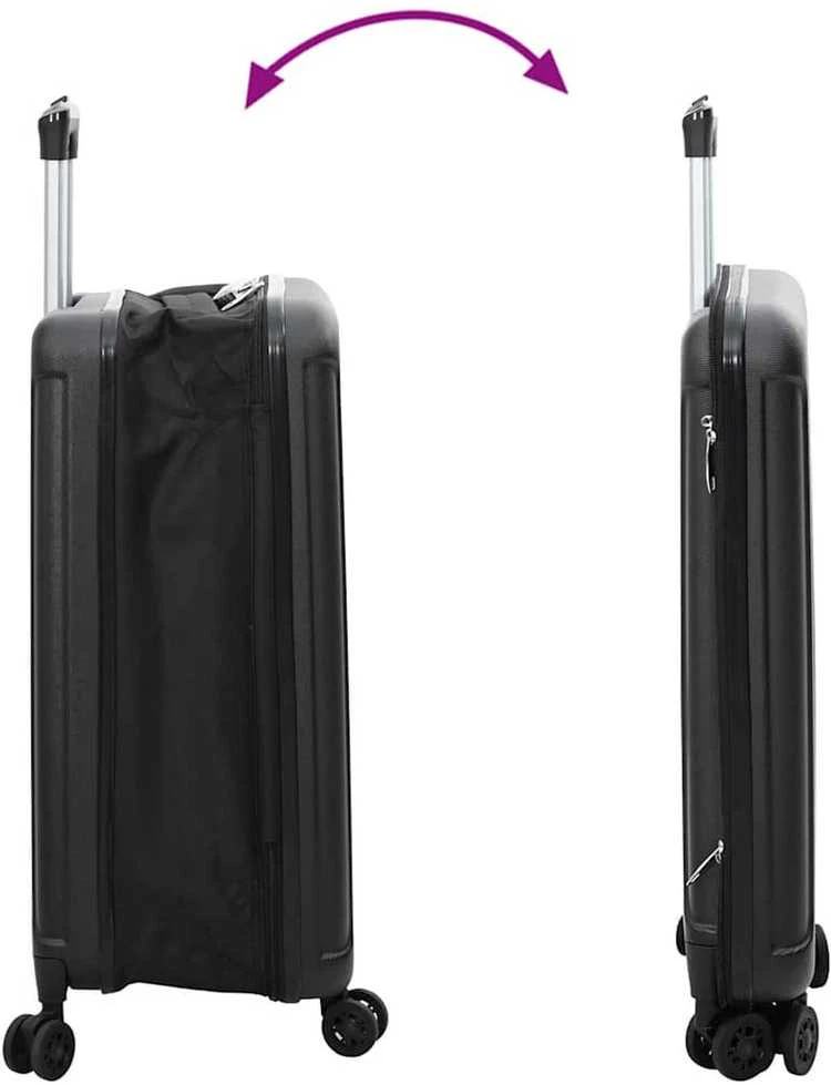 Lagaminas su užraktu Juoda 34 x 23 x 55.5 cm ABS plastikas