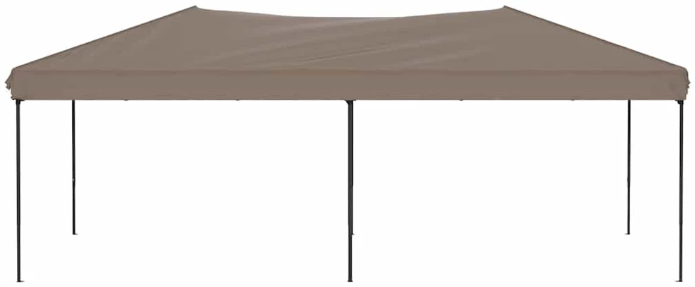 Sulankstoma proginė palapinė, taupe spalvos, 3x6m