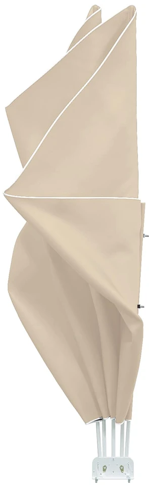 Sulankstoma šoninė terasos markizė, krem., 240x160cm