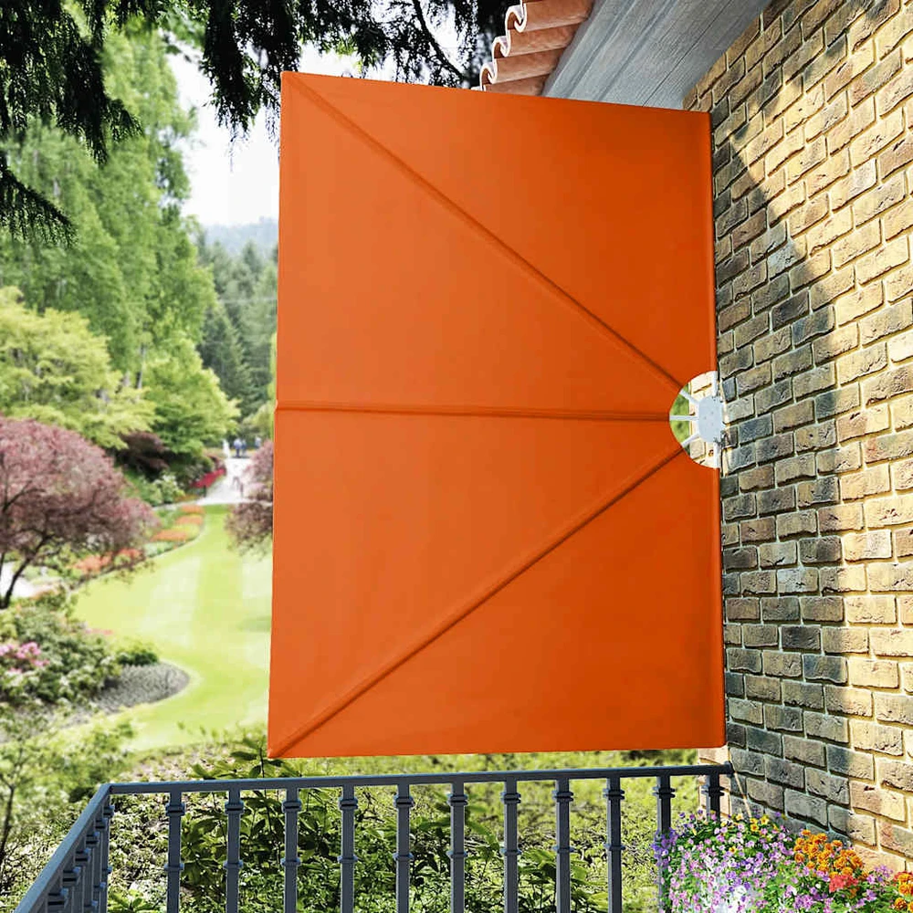 Sulankstoma šoninė terasos markizė, terak., 240x160cm