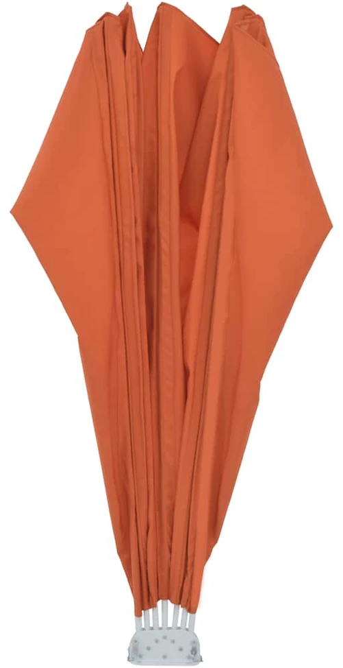 Sulankstoma šoninė terasos markizė, terakot., 200cm