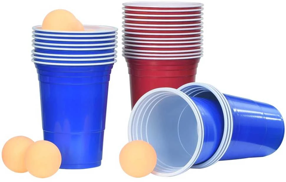 Sulankstomas Beer Pong žaidimo stalas, 240cm