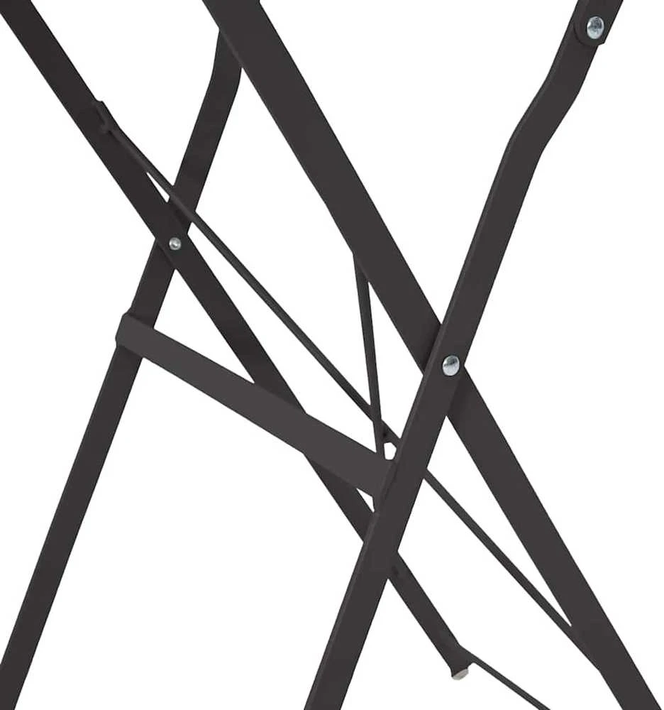 Bistro stalas Antracitas Ø 50 x 71 cm Miltelinis plienas