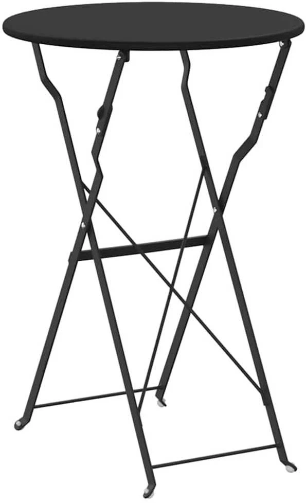 Bistro stalas Antracitas Ø 50 x 71 cm Miltelinis plienas