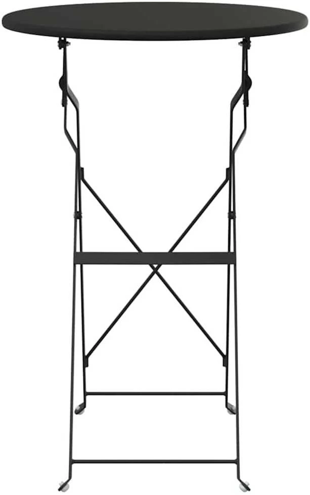 Bistro stalas Antracitas Ø 50 x 71 cm Miltelinis plienas
