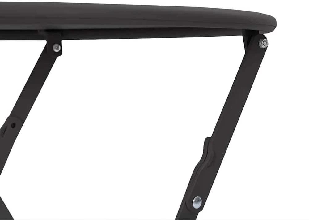 Bistro stalas Antracitas Ø 50 x 71 cm Miltelinis plienas