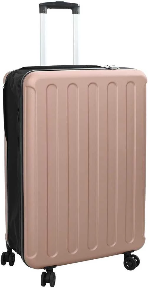 Lagaminas rožinis auksas 50 x 30 x 76 cm ABS plastikas
