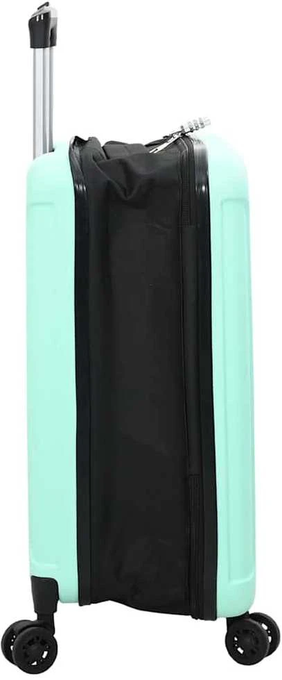 Lagaminas su užraktu Mėtų žalia 43 x 27 x 66 cm ABS plastikas