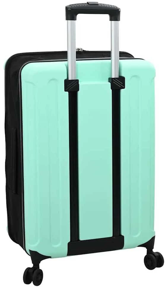 Lagaminas su užraktu Mėtų žalia 43 x 27 x 66 cm ABS plastikas