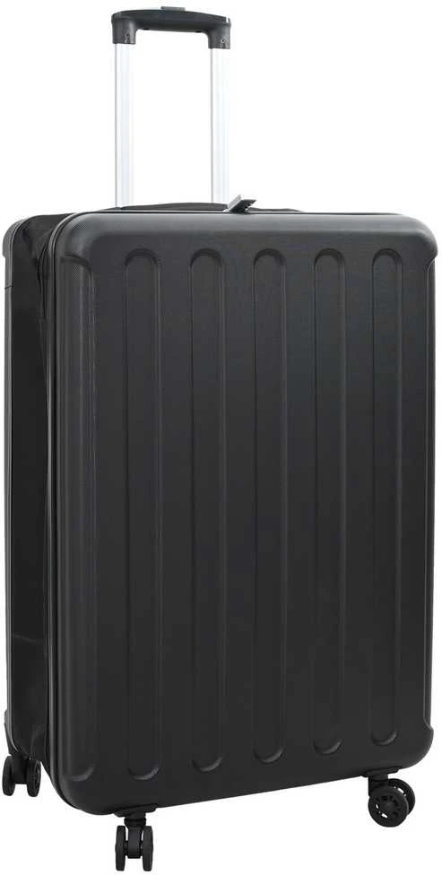 Lagaminas su užraktu Juoda 50 x 30 x 76 cm ABS plastikas