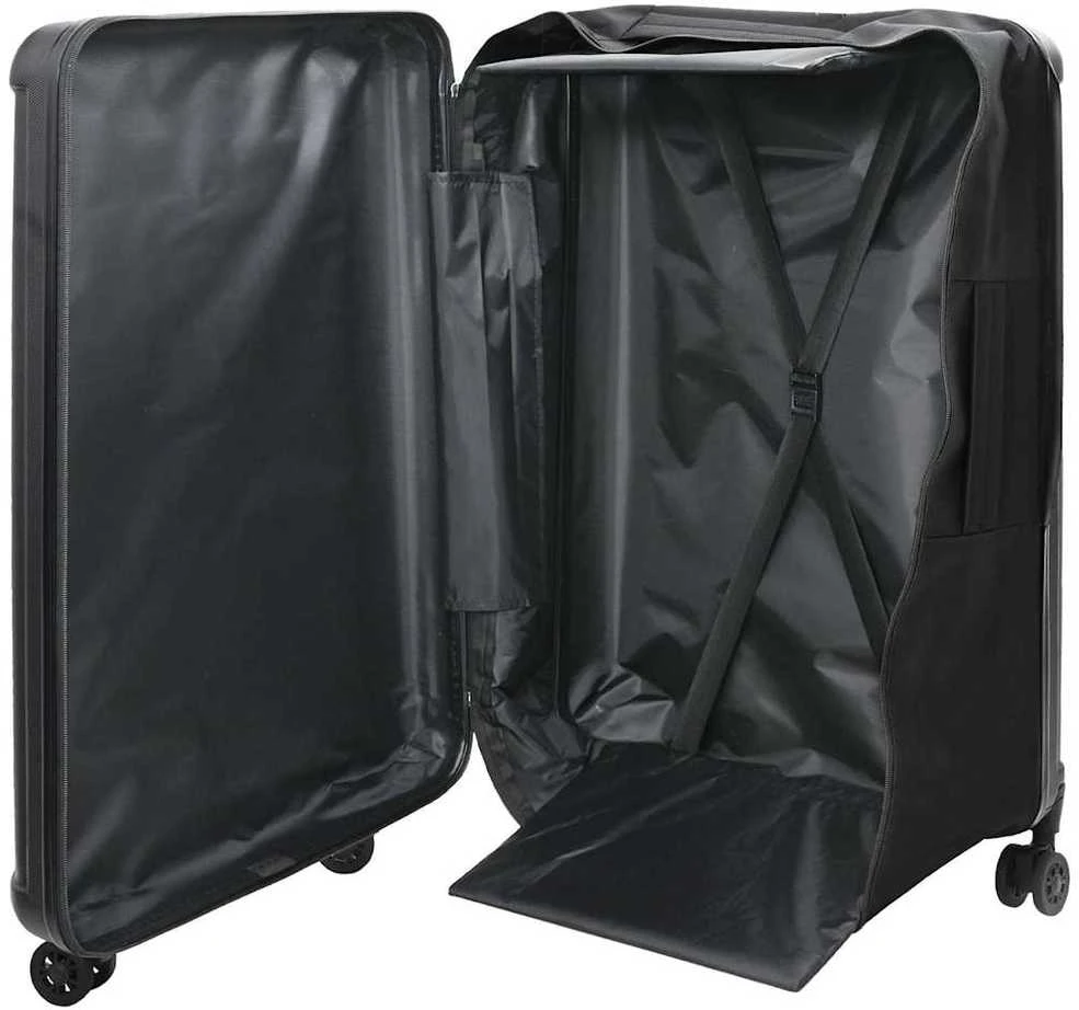 Lagaminas su užraktu Juoda 50 x 30 x 76 cm ABS plastikas